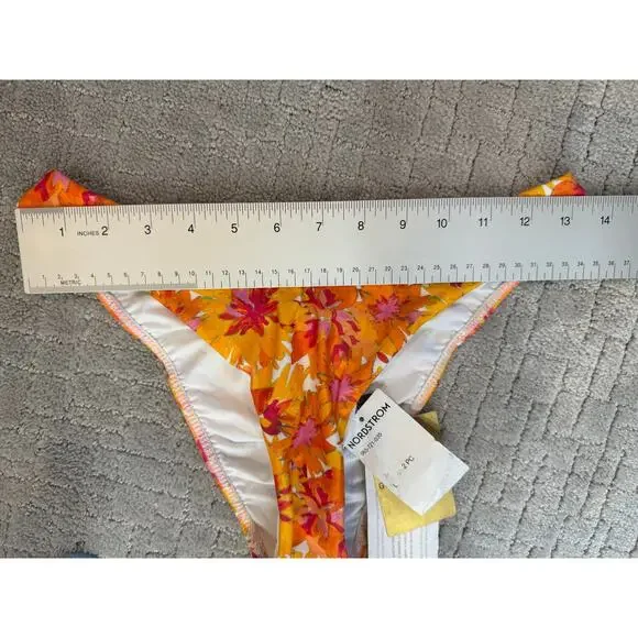 NWT Vix by Paula Hermanny Lowana Mustard Ana-Giulia 2 Piece Bikini Size LARGE - Picture 7 of 10